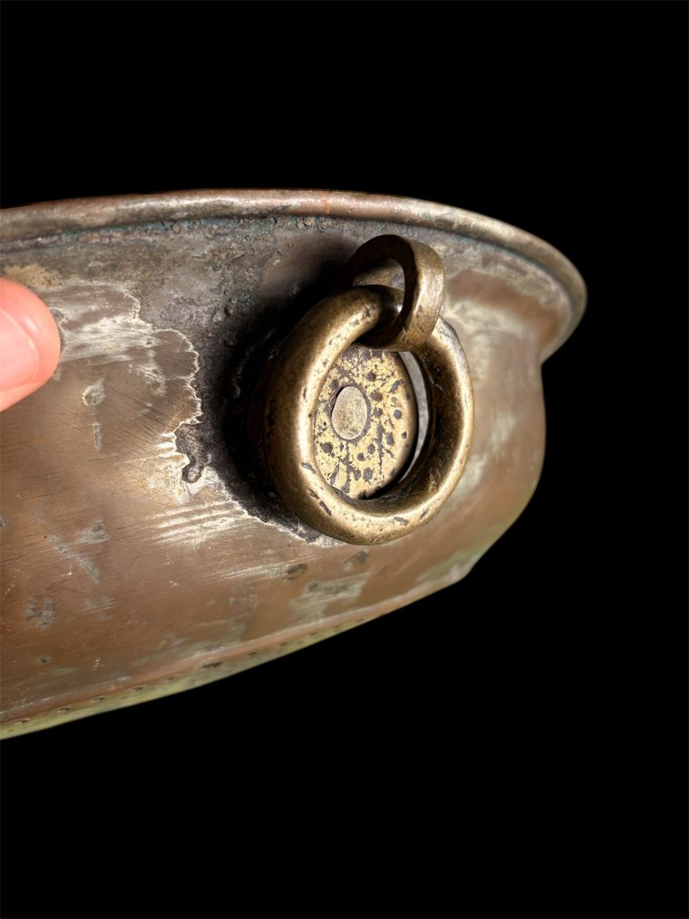 Platte - Kobber - Zeef det 19. århundrede 36cm #3.2