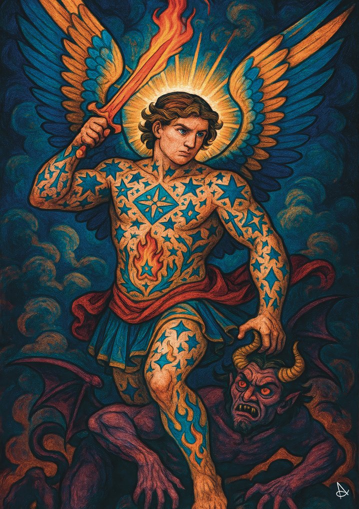 Andrea Di Martino ANDSAL 1991 - Saint Michael - Victory of the Archangel Limited Edition #1.0