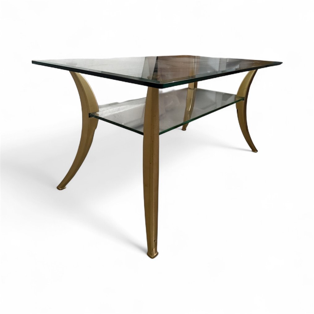 桌子 - 冷漆青铜 - 意大利青铜腿部 #1.0