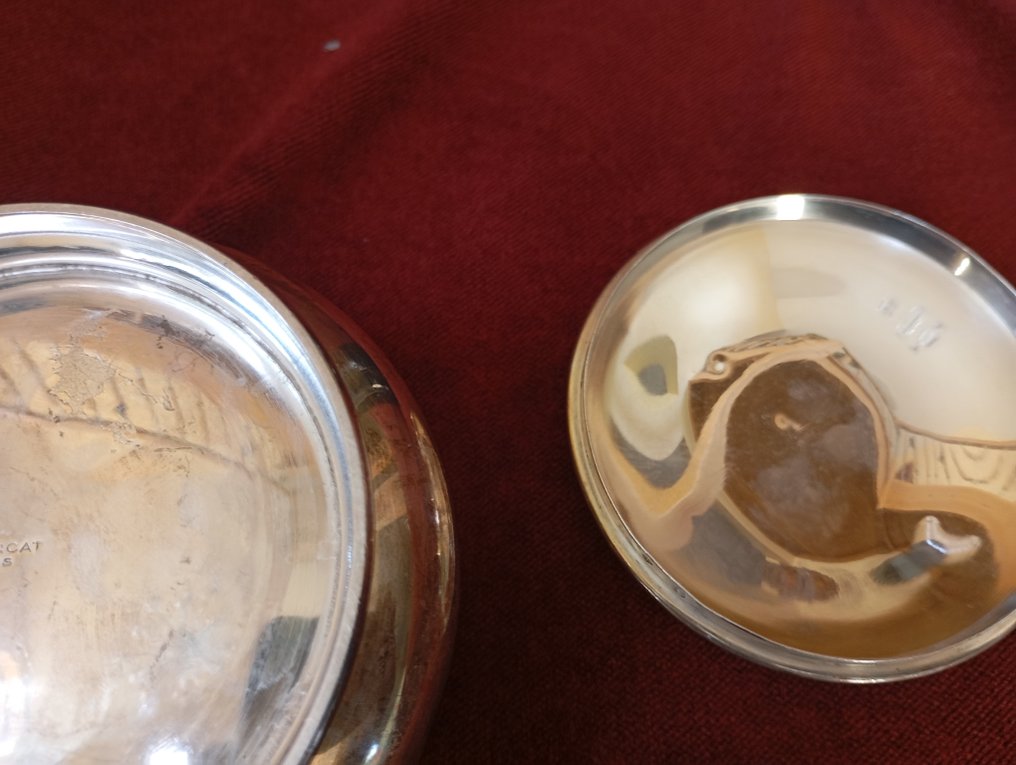 Jean E. Puiforcat - Jean E. Puiforcat - Zuccheriera - .950 argento - Art deco #4.3