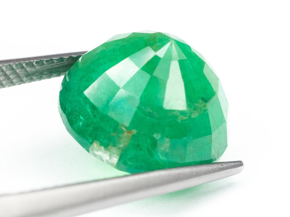 没有保留价 祖母绿  - 7.57 ct - 国际宝石研究院（IGI） - 深蓝绿色 #4.3