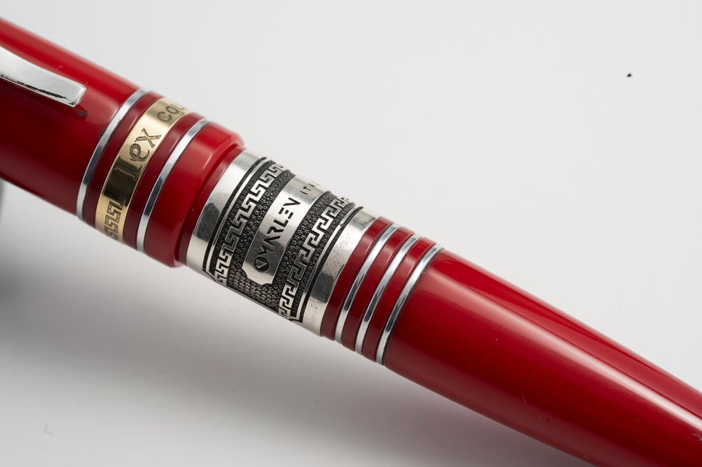 Marlen - Lex Rossa (dedicata alla professione legale) - Edizione speciale in resina italiana e argento - 圆珠笔 #2.1