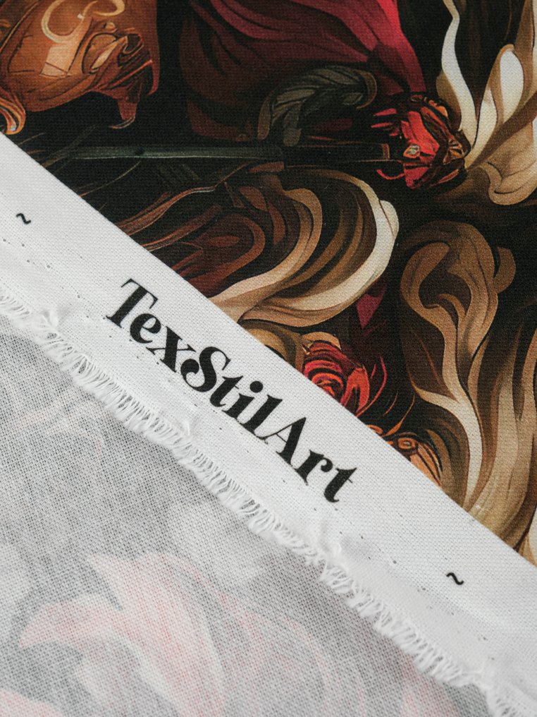 免费送货!TexStilArt - ELYSIUM - 独家100%纯棉优质面料 - 室內裝潢織物 - 3 m - 3 m #2.1