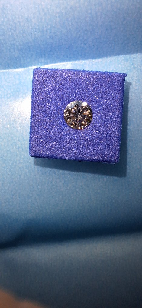 1 pcs Διαμάντι (Φυσικό) - 0.41 ct - Στρογγυλό - D (άχρωμο) - VVS2 - Gemological Institute of America (GIA) #1.0