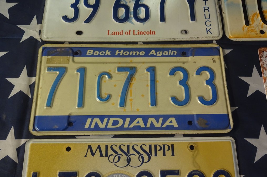 Number plate (10) - USA - Amerikaanse nummerplaten #4.3