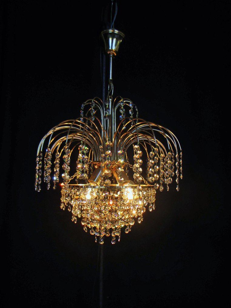 Candelabro - Cristal, Latão - cascata #3.2