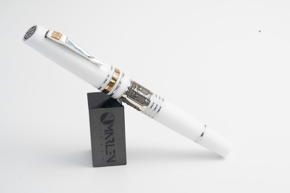 Marlen - Lex Bianca (dedicata alla professione legale) - Edizione speciale in resina italiana e argento - Στυλογράφος #2.1