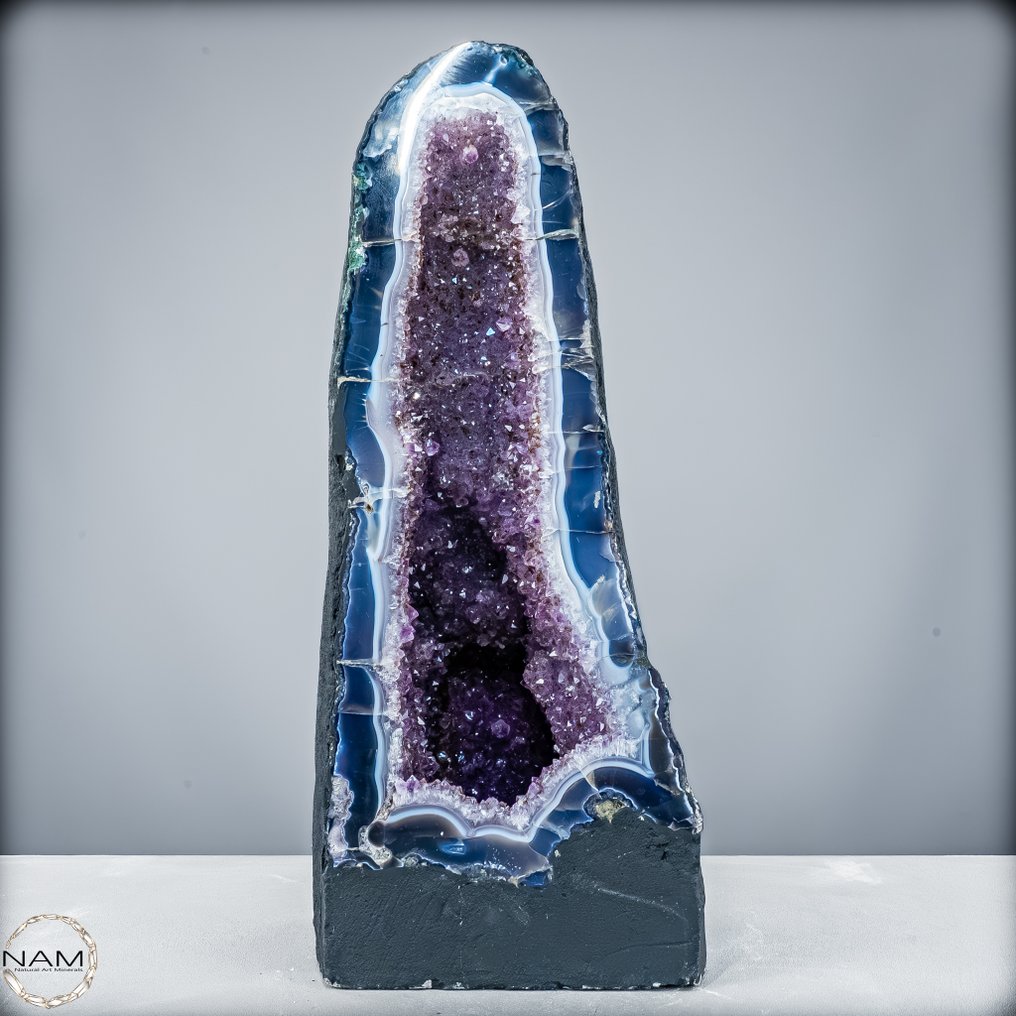 令人印象深刻的紫水晶簇教堂——24.5公斤壮丽的自然艺术品 自然的杰作- 24443.11 g #3.2