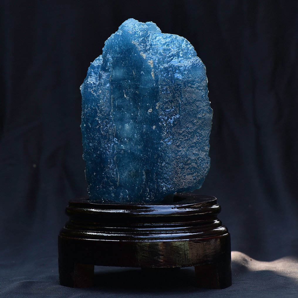 ALGT 认证 - 巨大而精湛的天然海蓝宝石 一种具有独特鲜明色彩的发现- 1585.98 g #4.3