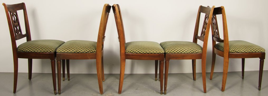 Chair (5) - Mahogany, stuff - Delivery possible #3.2