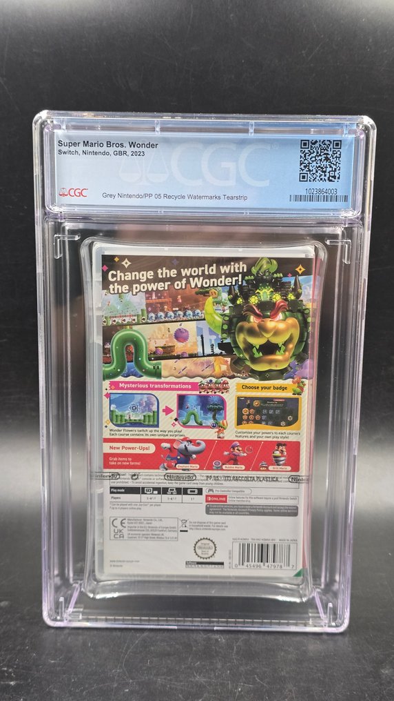 Nintendo - Switch - Super Mario Bros: Wonder (UKV) CGC 10 Sealed A++ - Videojuego - En la caja original sellada #1.0