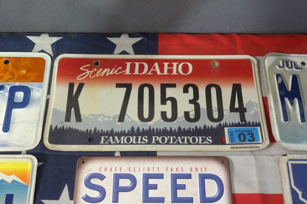 Nummerplaat (10) - USA - Amerikaanse nummerplaten #2.1