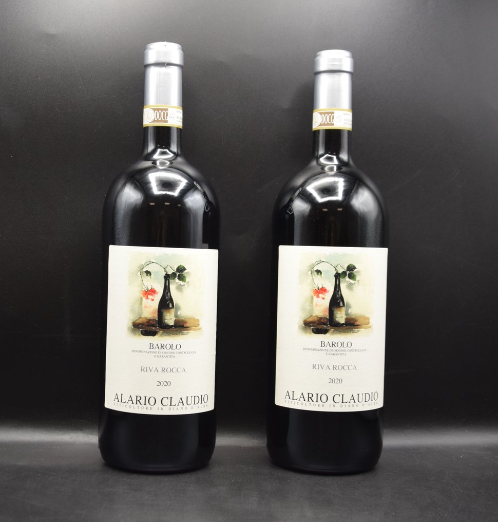 2020 Alario Claudio, "Riva Rocca" - Μπαρόλο - 2 Magnums (1.5L) #1.0