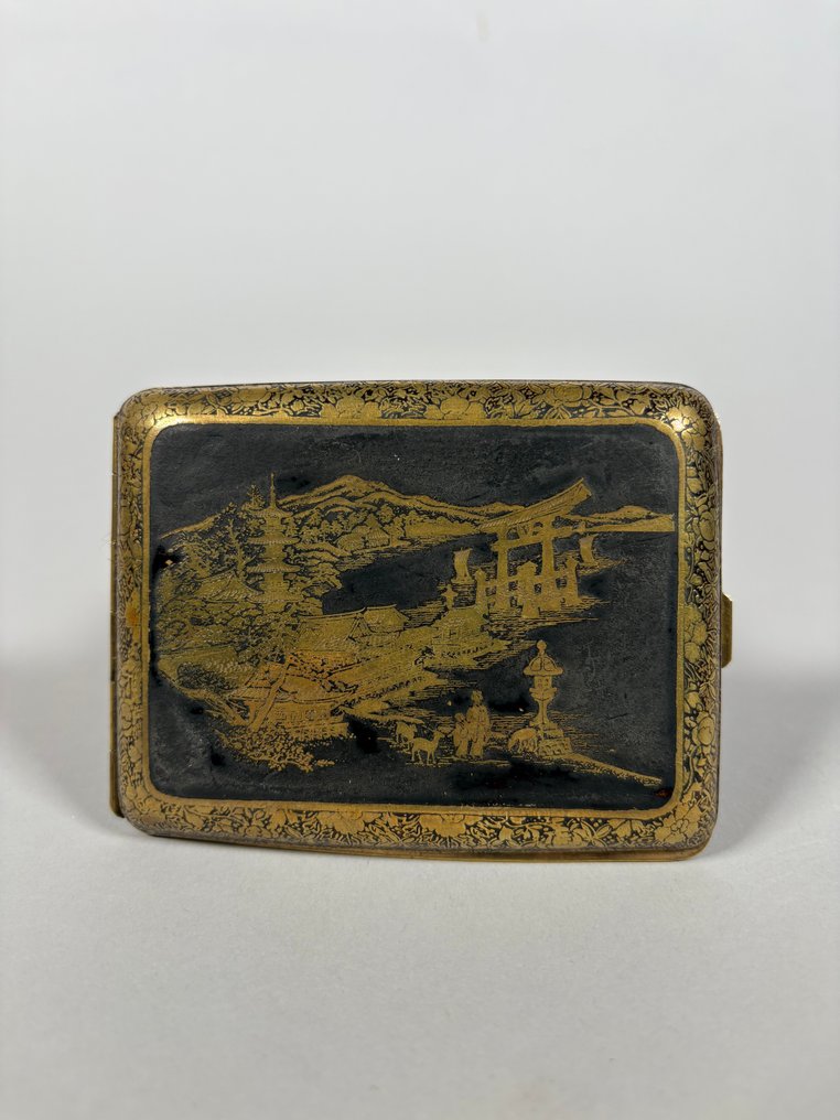 Scatola - metallo damascato #1.0