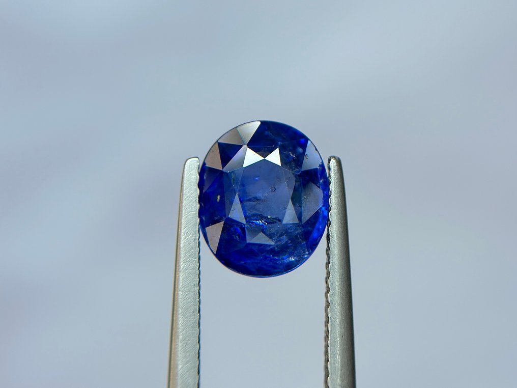 没有保留价 - 1 pcs  蓝色 蓝宝石  - 2.75 ct - Bellerophon 宝石实验室 - 塞伦天然蓝宝石 #1.0