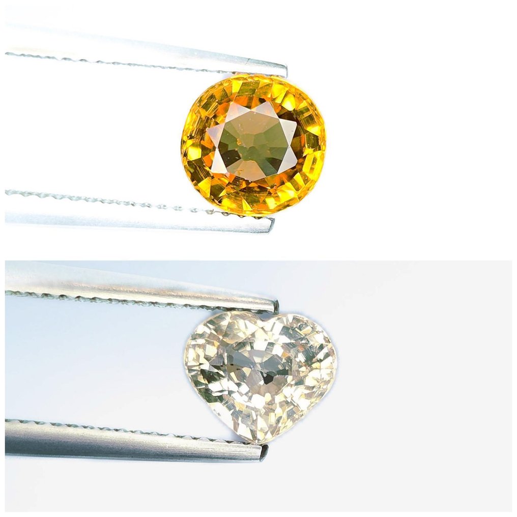 没有保留价 - 2 pcs  锆石  - 4.90 ct - 国际宝石研究院（IGI） #1.0