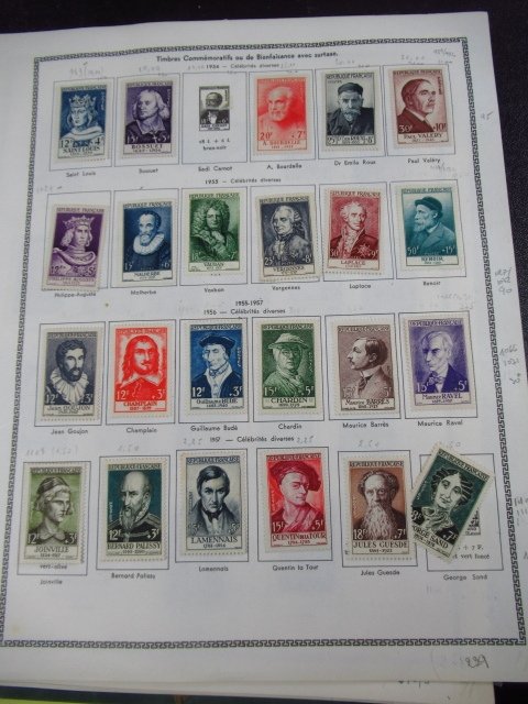 Γαλλία - Σημαντική συλλογή γραμματοσήμων. #3.2