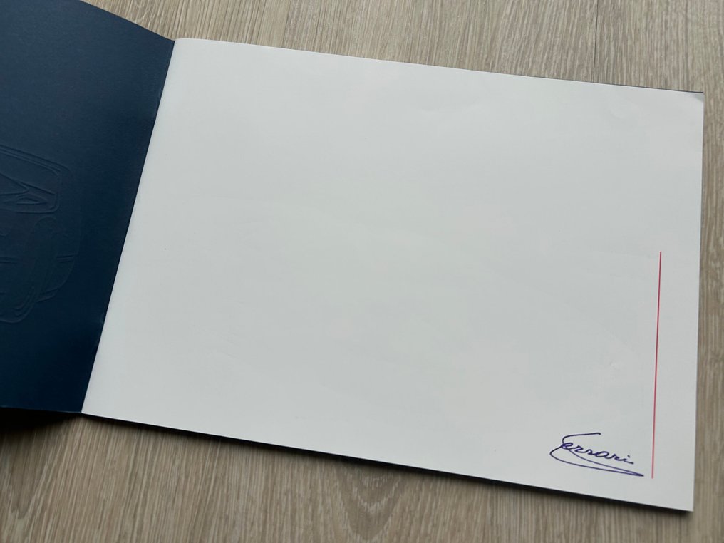 English 1987 Ferrari F40 press pack & range brochure w/ price list incl. F40 UK GB - 小册子 - 1981-1982 #2.1