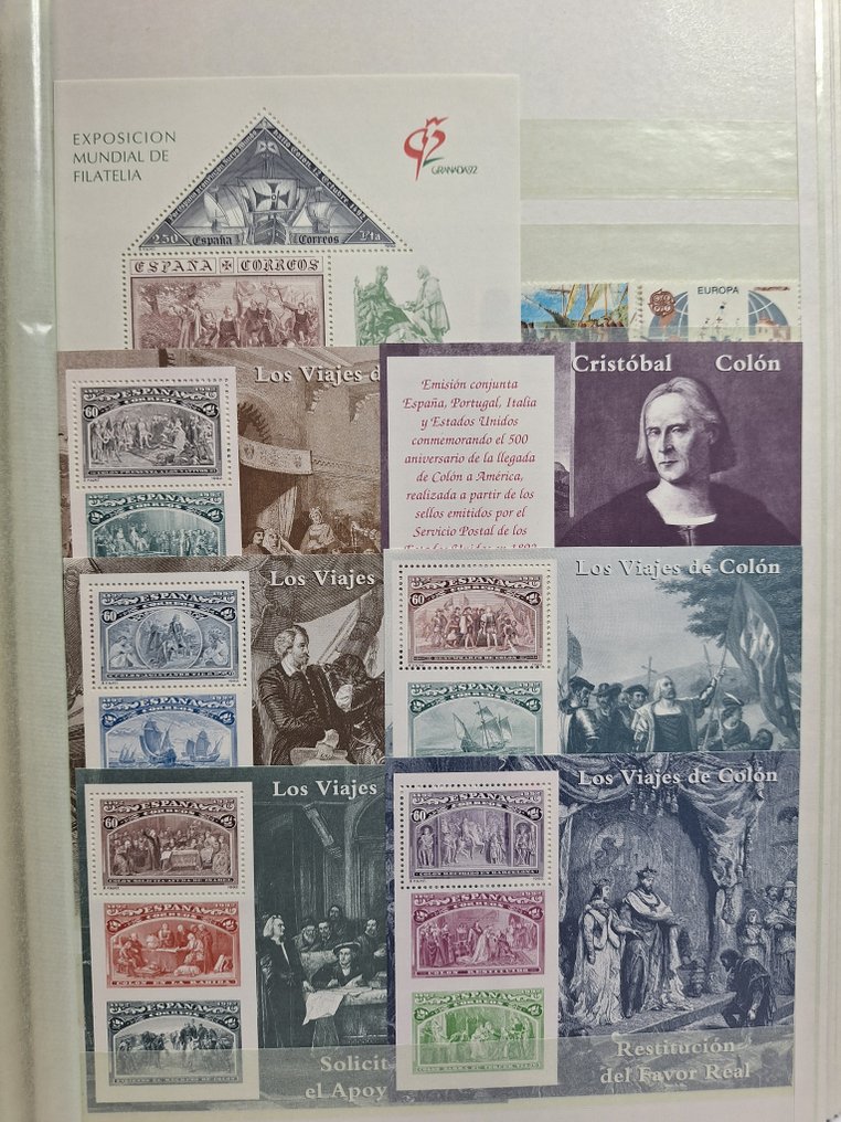 西班牙 1960/2008 - 非常丰富、整洁盖章的收藏，包括邮票簿和特别版。 #1.0