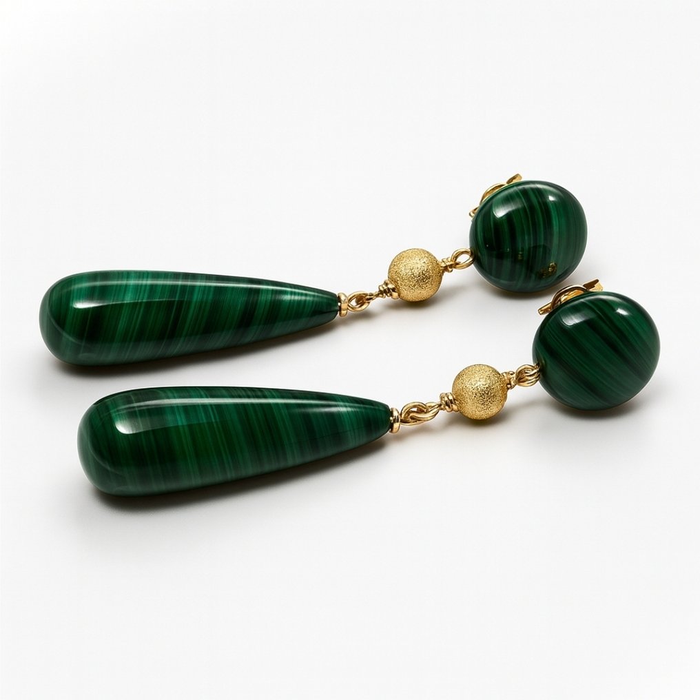 Ingen mindstepris - Øreringe - 18 kraat Gulguld #2.1