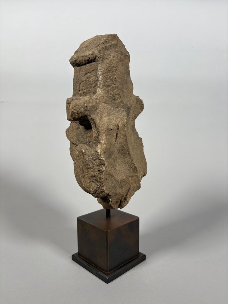 Gupta. Inde 石头 Shiva雕塑 - 28 cm #4.3