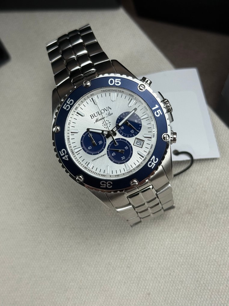 Bulova - Marine Star Chronograph Date - Nincs minimálár - 98B423 - Férfi - 2020+ #1.0