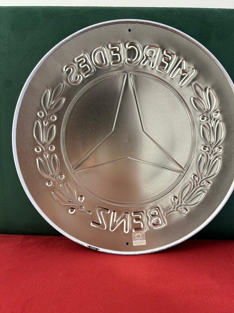 梅赛德斯-奔驰 - 珐琅标志 - 金属 #4.3