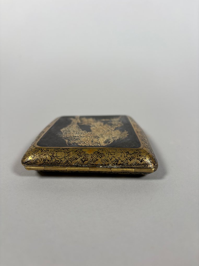 Scatola - metallo damascato #3.2