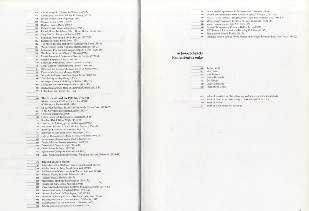 Zevi, Bruno - Erich Mendelsohn: The Complete Works - 1999 #2.1