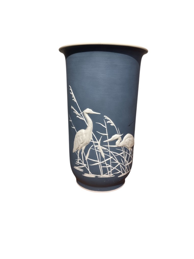 Rosenthal - Βάζο  - Πορσελάνη - Αμφορέας με ερωδιούς #1.0