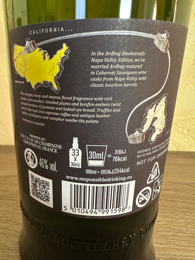 Ardbeg Smoketrails Napa Valley Edition - b. 2024 - 1 Litre #3.2