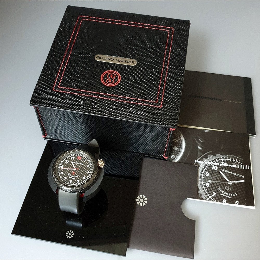 Giuliano Mazzuoli - Manometro Sport Carbon Fiber - MSCF03 - 男士 - 2010-2020年 #1.0