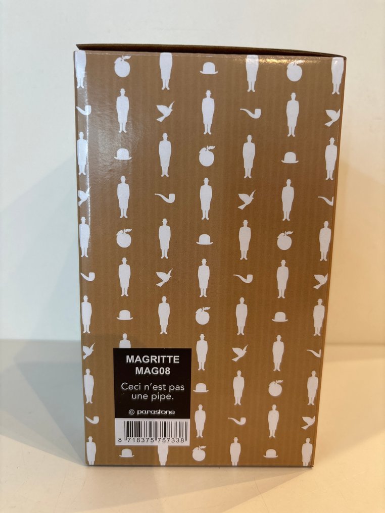 Parastone - D'Après René Magritte - Rzeźba, Ceci n'est pas une Pipe - 9 cm - Polystone - żywica #4.3