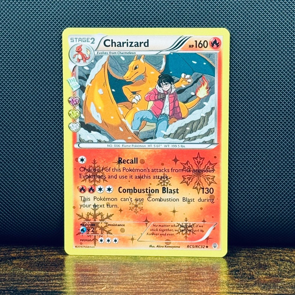 Pokémon Card - Charizard Reverse Holo RC5 - Pokémon #1.0