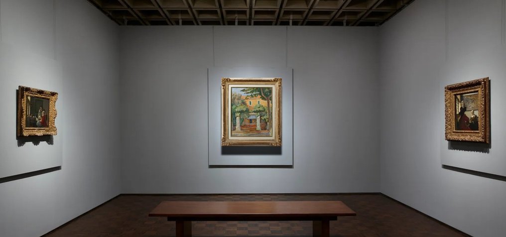 Raffaele De Grada (1885-1957) - Pensione al mare #3.2