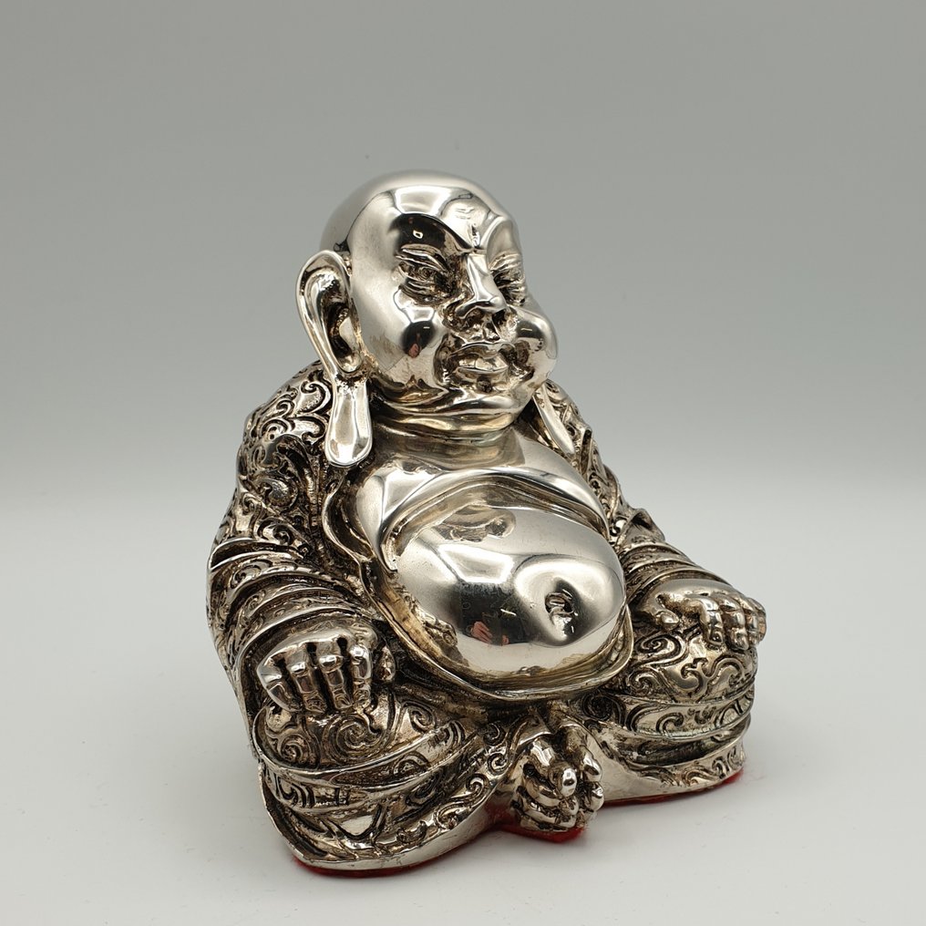 Grande Buddha rivestito in Argento 925 - Φιγούρα - .925 silver, ντυμένος με ασήμι #2.1