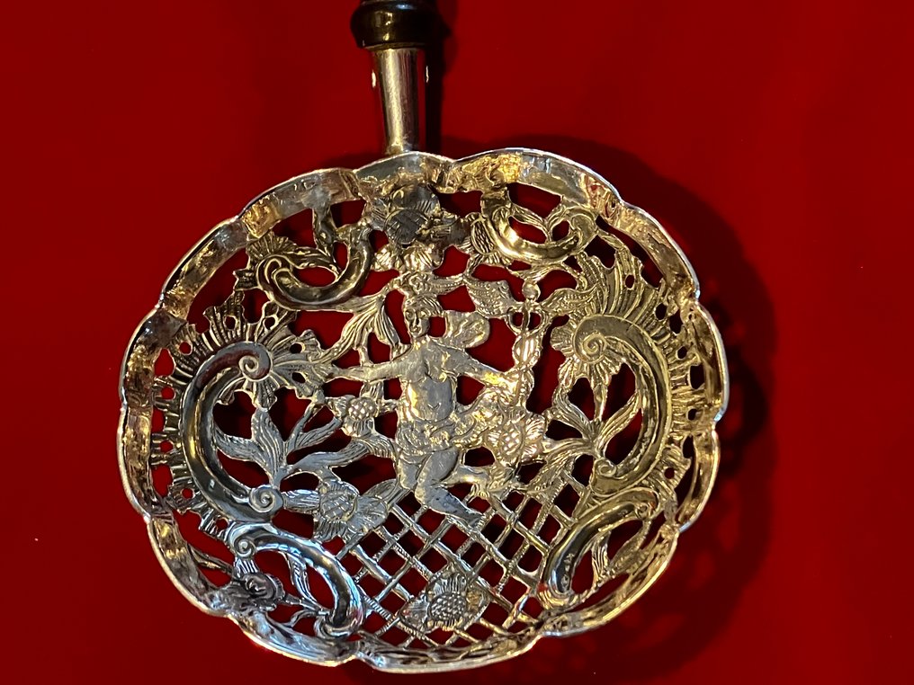 Zuccheriera - Asklepios incontra Esculaap - .934 argento - Suikerschep del XVIII secolo. #4.3