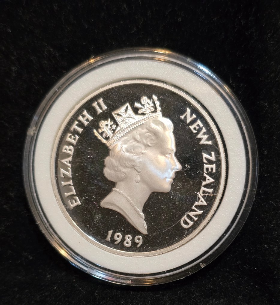Nova Zelândia. 1 Dollar 1989  (Sem preço de reserva) #1.0