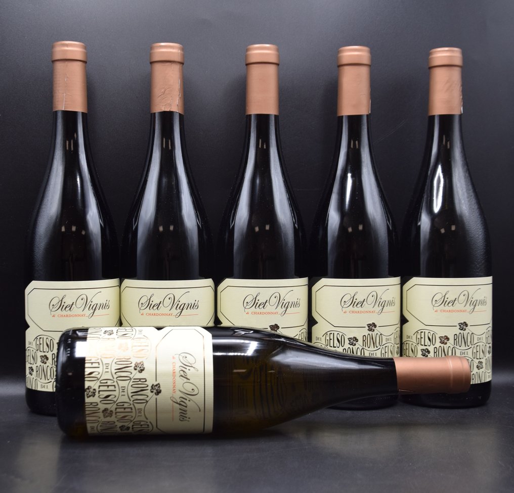 2020 Ronco del Gelso, "Siet Vignis" Chardonnay - Φρίουλι-Βενέτσια Τζούλια - 6 Bottles (0.75L) #1.0