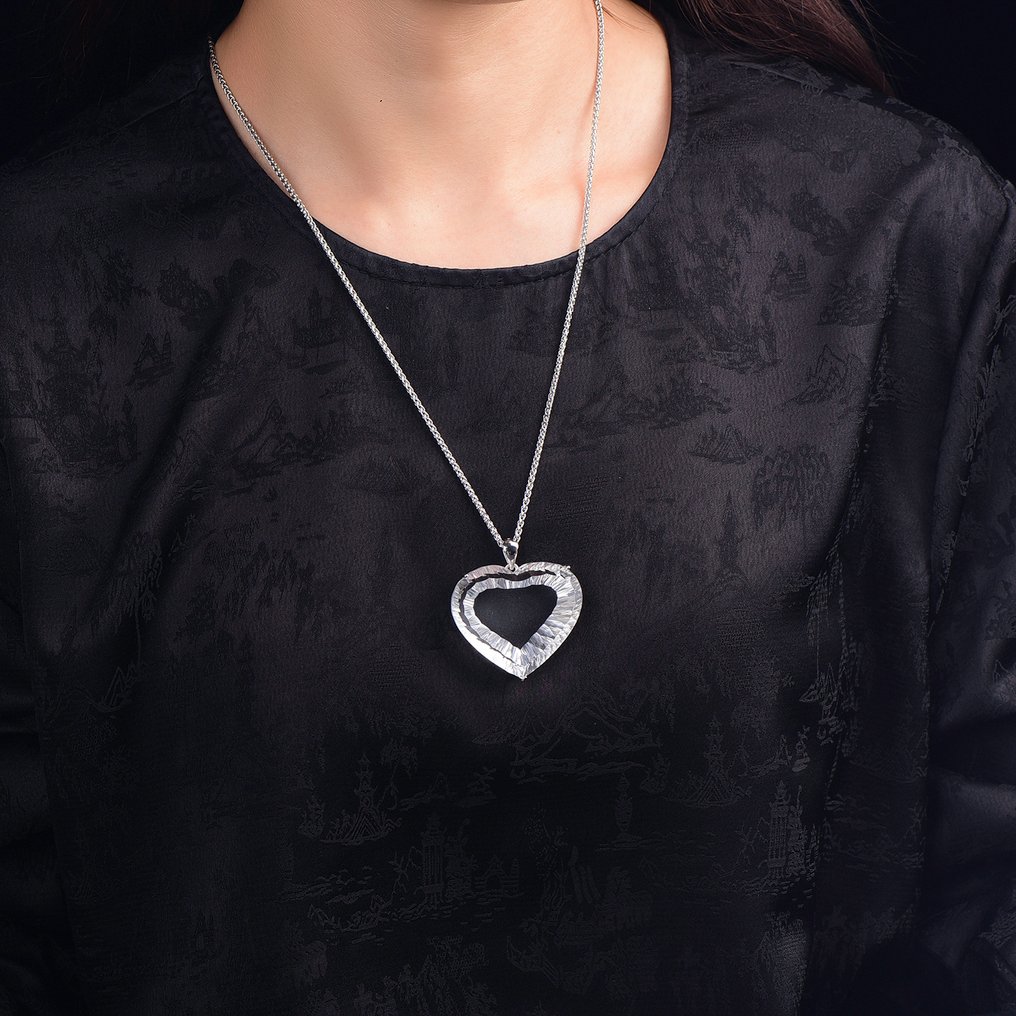 ALGT 认证 - 巨大且精湛的天然石英吊坠 以卓越的清晰度定义- 39.06 g #1.0