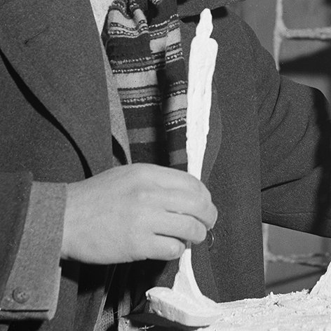 Cameraphoto Epoche/Vittorio Pavan - Alberto Giacometti- Parigi 1950 #2.1