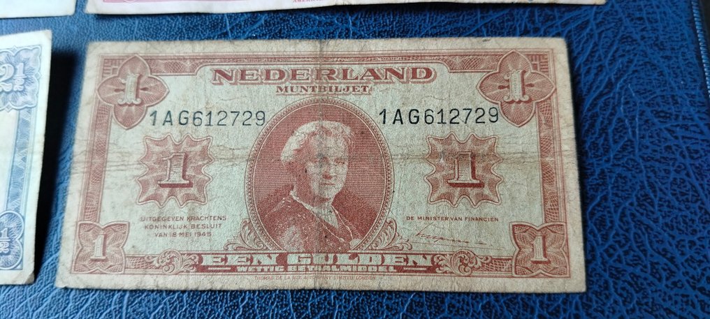 Olanda. - 4 Banknotes - Various Dates  (Fără preț de rezervă) #4.3