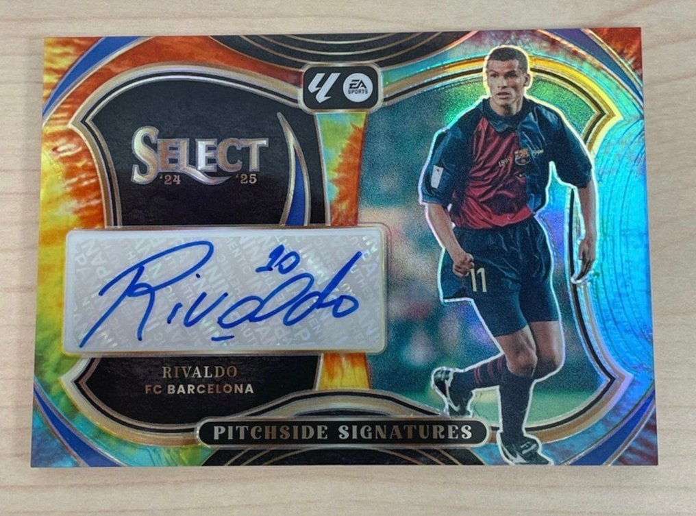 2024/25 Panini Select Rivaldo 02/10 Κάρτα με αυτόγραφο, Σειριακή κάρτα, Περιορισμένη έκδοση, Εμβόλιμη κάρτα - 1 Card - Near Mint (NM) #1.0