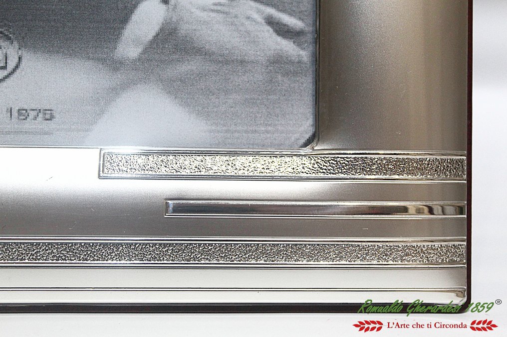 Castellani in argento pieno 925 Acca grande misura 29x33 - Frame - .925 silver #4.3