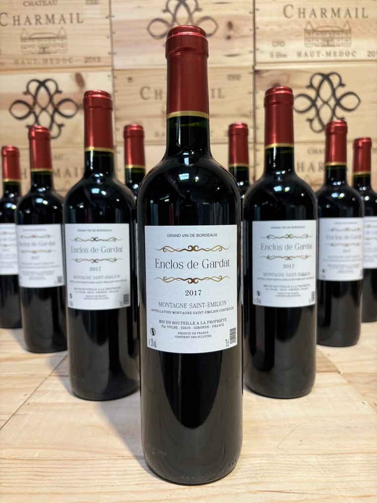 2017 Château Enclos de Gardat - 圣埃米利永 - 12 Bottles (0.75L) #1.0