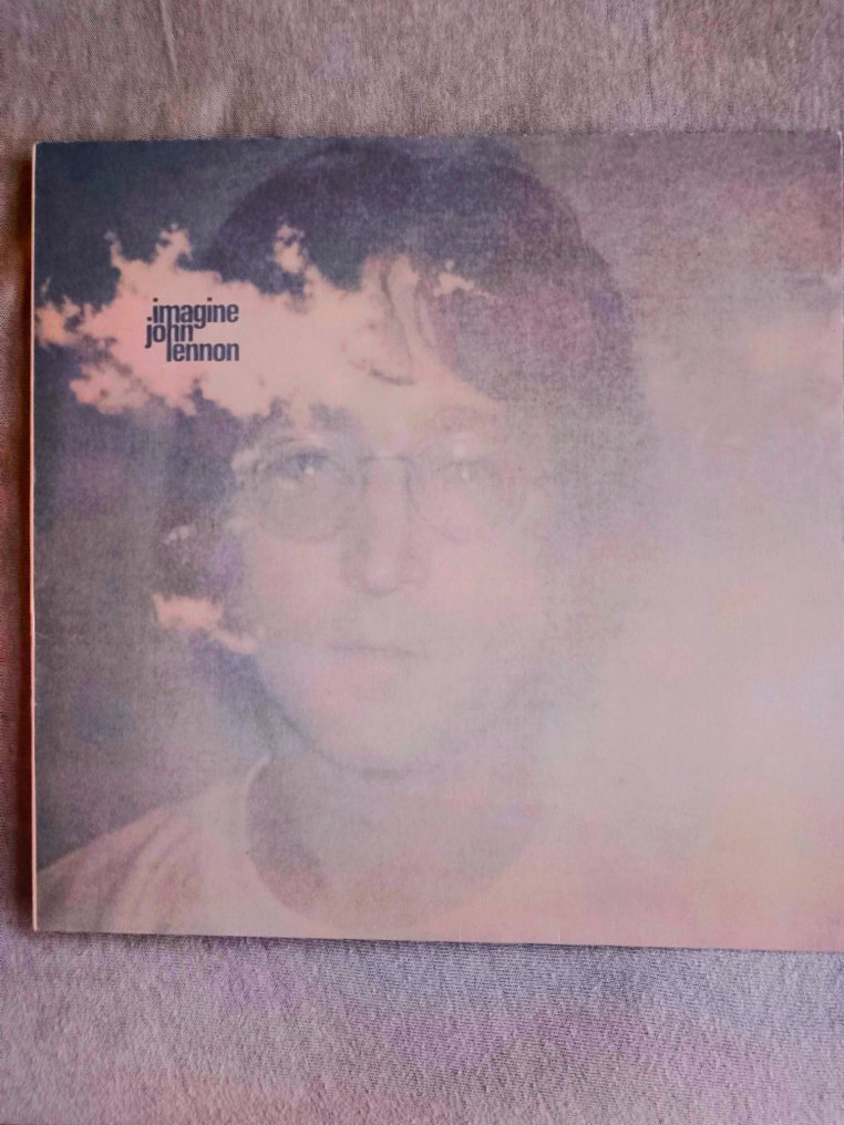 John Lennon - Imagine[first U.K. press] ,with big Poster and Postcard - Vinyl record - 1st Pressing - 1971 #4.3