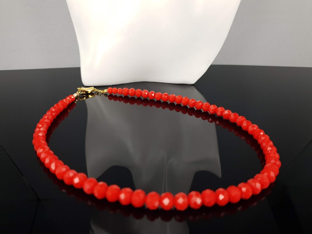 天然珊瑚切面 / 免运费 - 鏈 #3.2