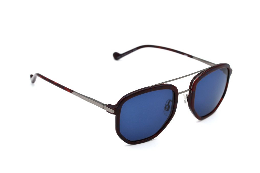 Other brand - MINI Eyewear 747005 3070 - Acetate Bordeaux & Silver Metal Design - *New* - Γυαλιά ηλίου #3.2