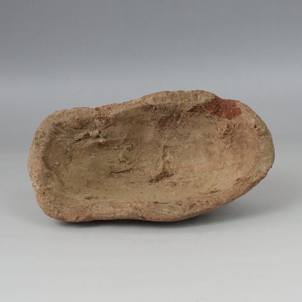 Etruscan Töpferware Anatomisches votives Modell eines Uterus #2.1