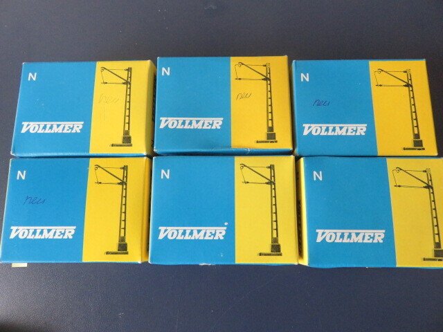Vollmer N - 8000/8008/8009/8010/8011/8013 - 懸鏈線 (360) - 桅杆大部分是新的。导线大部分是在一套设备上安装过一次。 #1.0